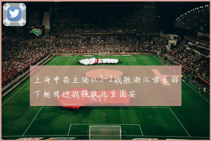 上海申花主场以3-2战胜浙江俱乐部下轮将迎战强敌北京国安